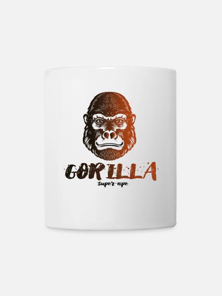 super ape 2 - Tasse - Weiß