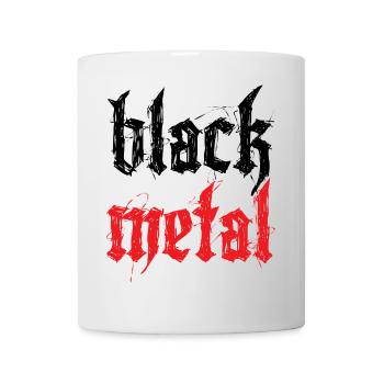 Black Metal - Mug blanc - blanc - Devant