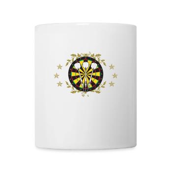 Dart Shirt · Darts · Darten · Du bist nicht Du - Tasse - Weiß - Vorne