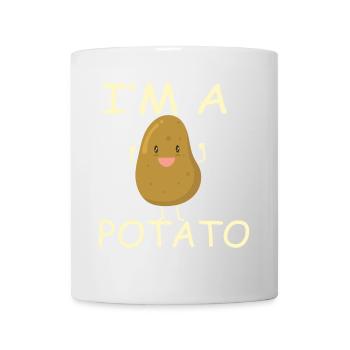 I am a potato! - Mug - white - Front