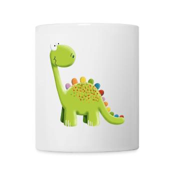 Funny Colorful Stegosaurus Dinosaur I Gift - Mug - white - Front