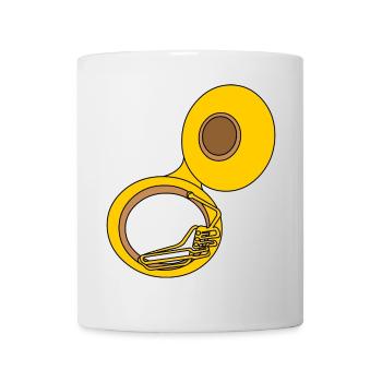 Sousaphone - Mug - white - Front