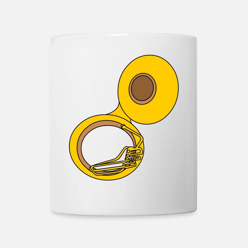 Sousaphon - Tasse - Weiß