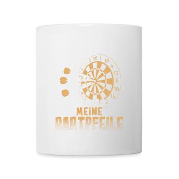 Dart Shirt · Darts · Darten · Nerv mich nicht - Tasse - Weiß - Vorne