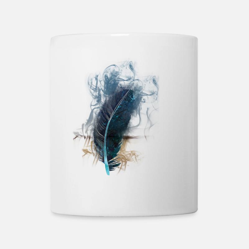 Plume - Mug blanc - blanc