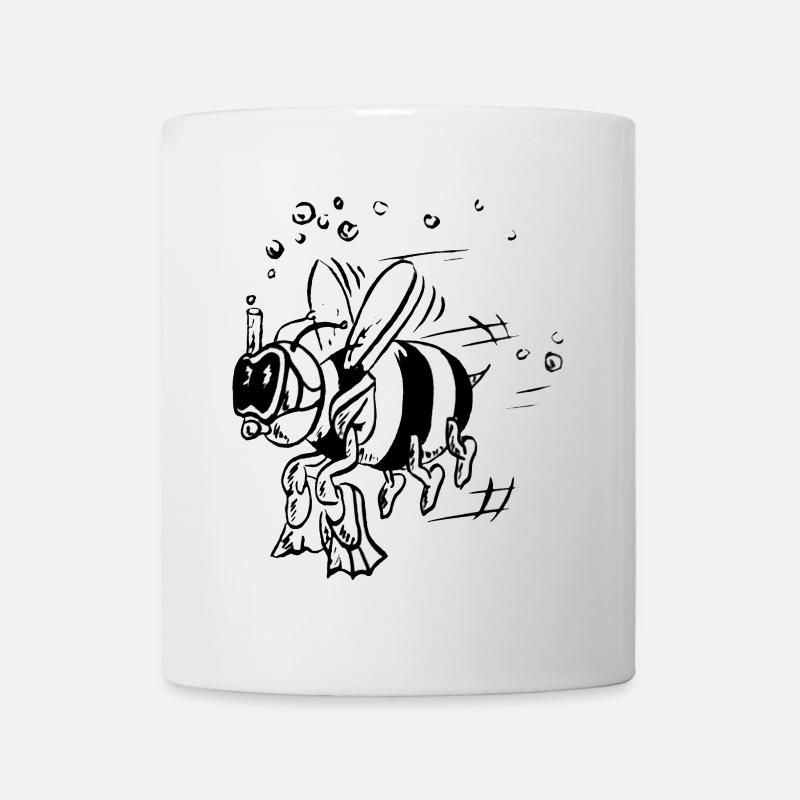 Blubblbee - Tasse - Weiß
