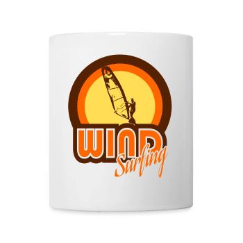 Windsurfer - Tasse - Weiß - Vorne