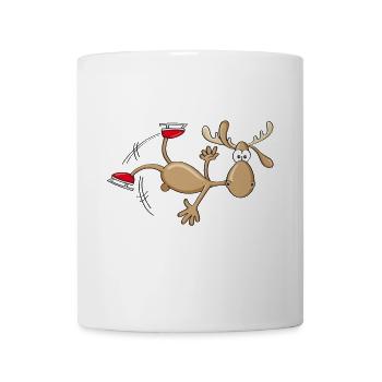 the flying elch - Tasse - Weiß - Vorne