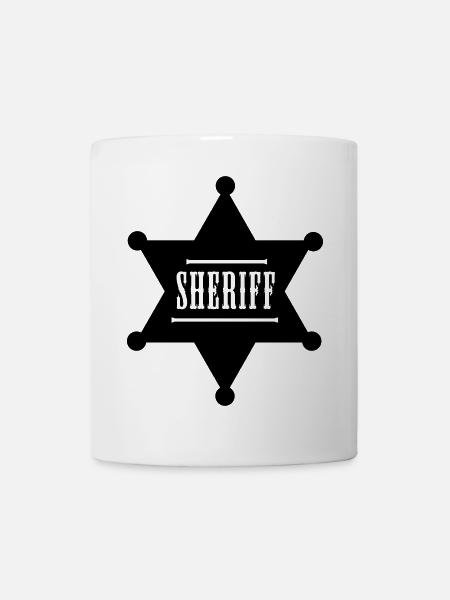 sheriff Chef - Tasse - Weiß