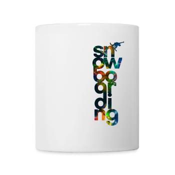 Snowboard winter sports - Mug - white - Front