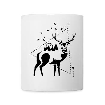 HIRSCH - NATURE - Mug - white - Front