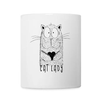 Cat Lady I Cat Mum I Cat Gift I Mum - Mug - white - Front