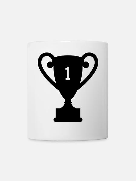 Trophée trophée - Mug blanc - blanc