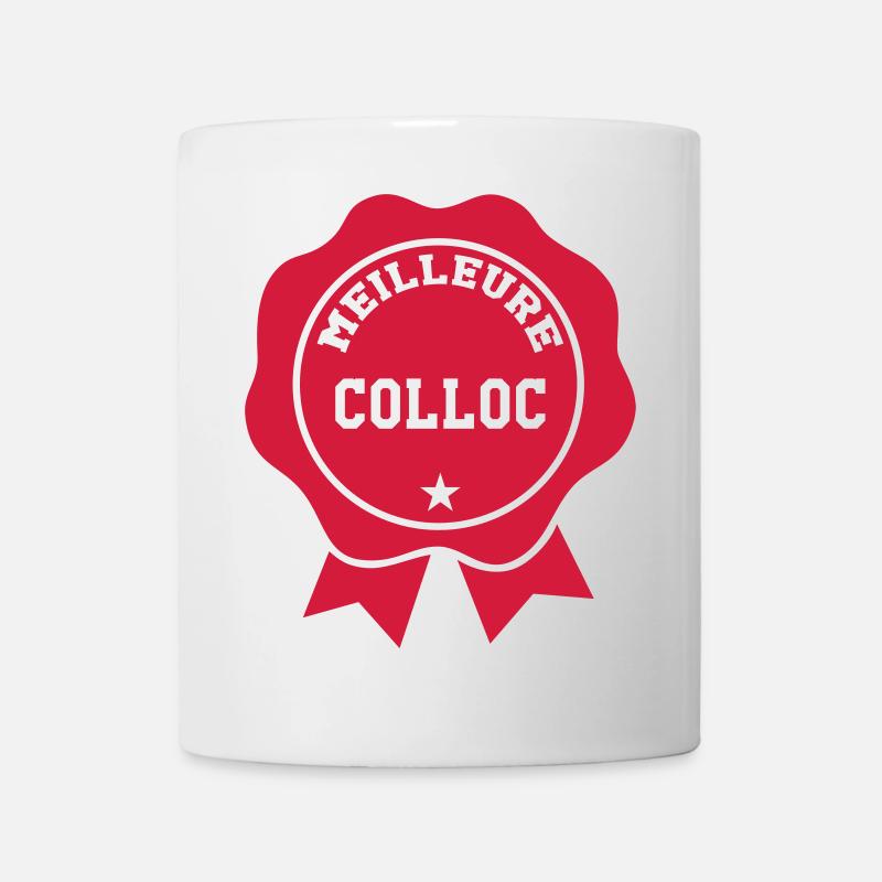 Meilleure Colloc - Mug blanc - blanc