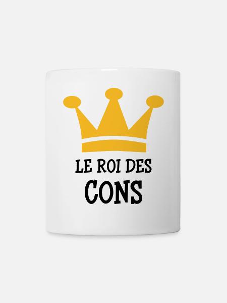 Der König von Cons - Tasse - Weiß