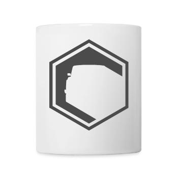 Wartburg Warti Illustration East East RDA Symbol - Mug blanc - blanc - Devant