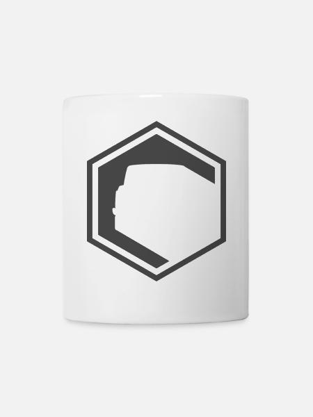 wartburg ddr oldtimer 535 warti Osteb Ost Grafik - Tasse - Weiß