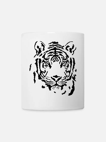 tiger - Mug - white
