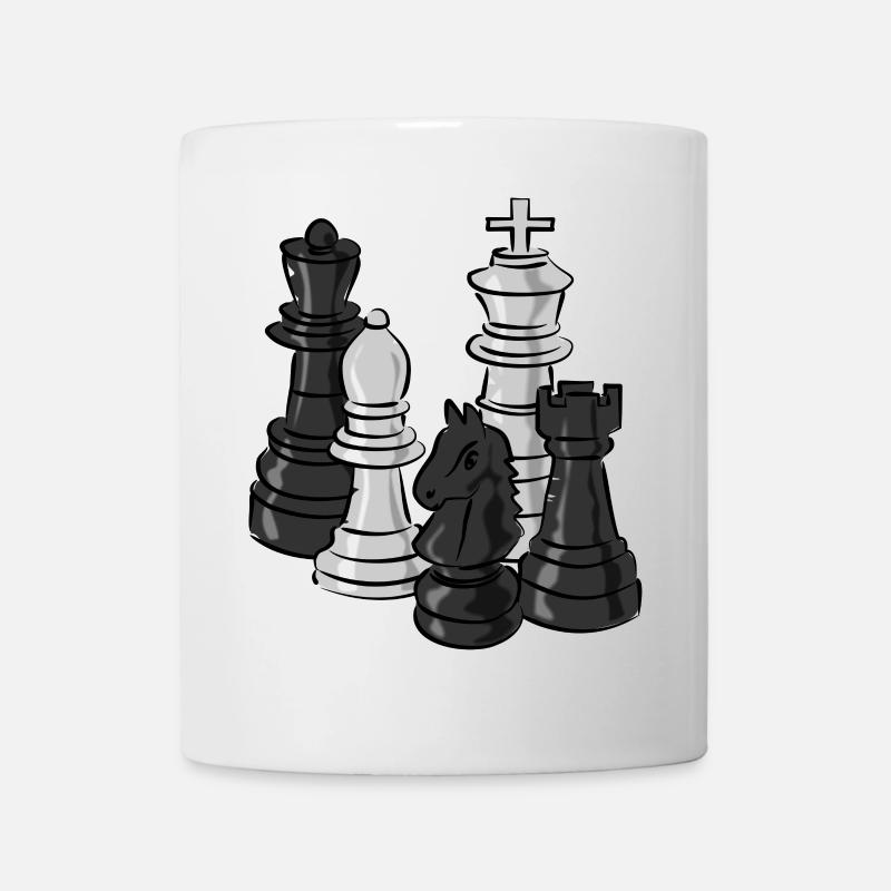 chess - Mug - white