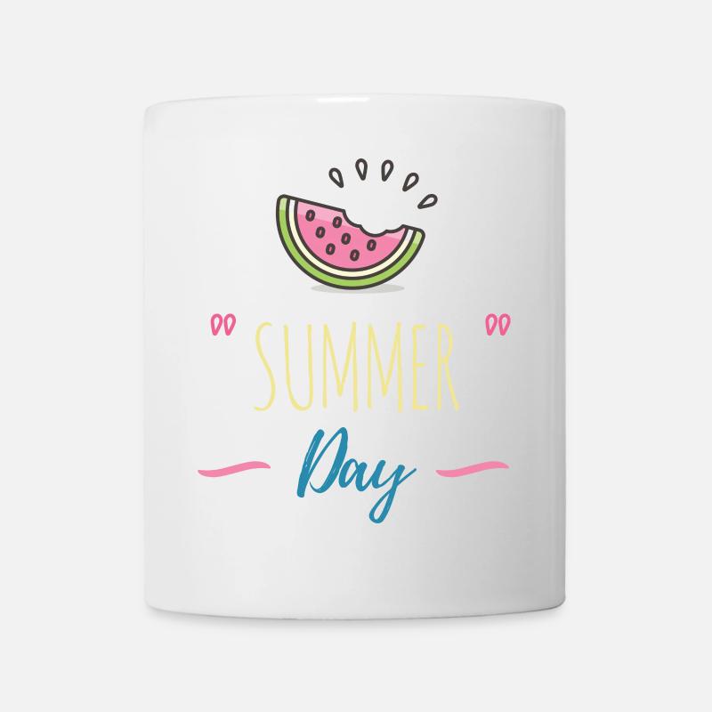 Summer Day Holiday! - Mug blanc - blanc