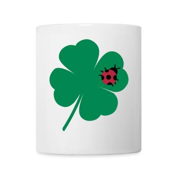clover leaf - Mug - white - Front
