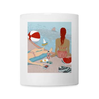 Summer - Tasse - Weiß - Vorne