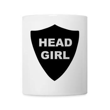 Head Girl Badge - Mug - white - Front