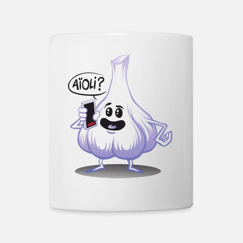 Ail phone - Mug blanc - blanc