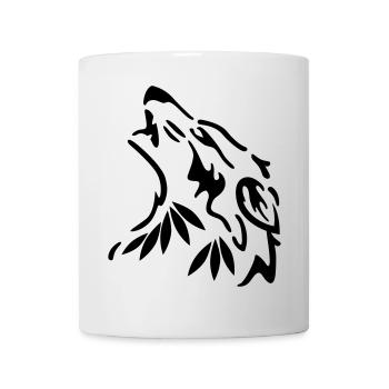 wolf - Mug - white - Front