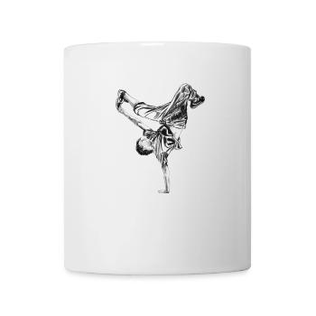 hip hop - Mug blanc - blanc - Devant