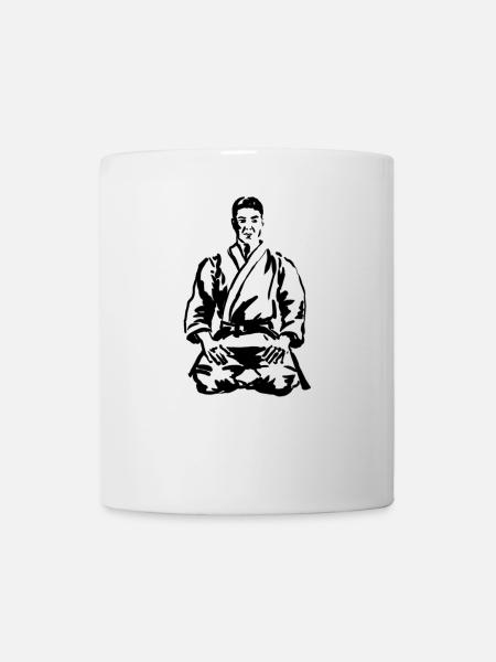 karate - Mug blanc - blanc