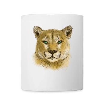 Cougar - Mug blanc - blanc - Devant