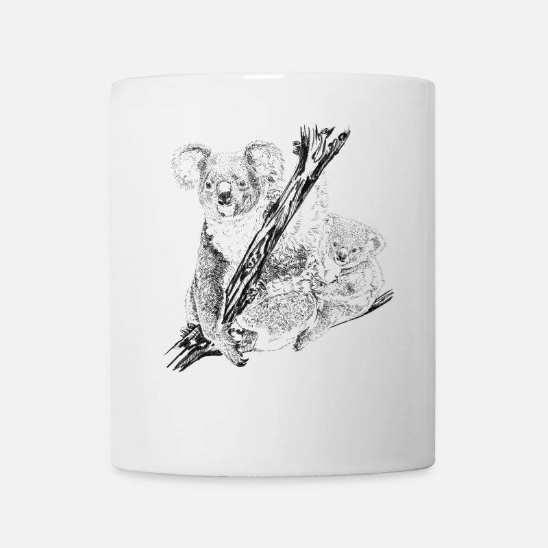 koala bear - Mug blanc - blanc