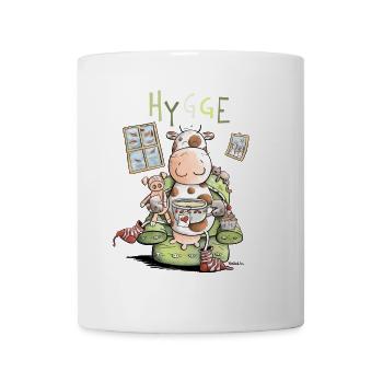 Cows also have Hygge I cow - Mug - white - Front