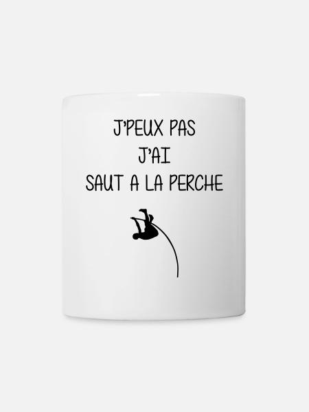 Saut à la Perche Sauteur Sport Sportif Athlète - Mug blanc - blanc