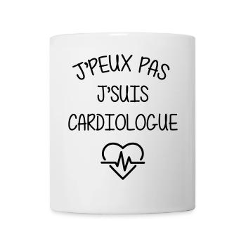 Arzt / Medizin / Kardiologie / Kardiologe - Tasse - Weiß - Vorne