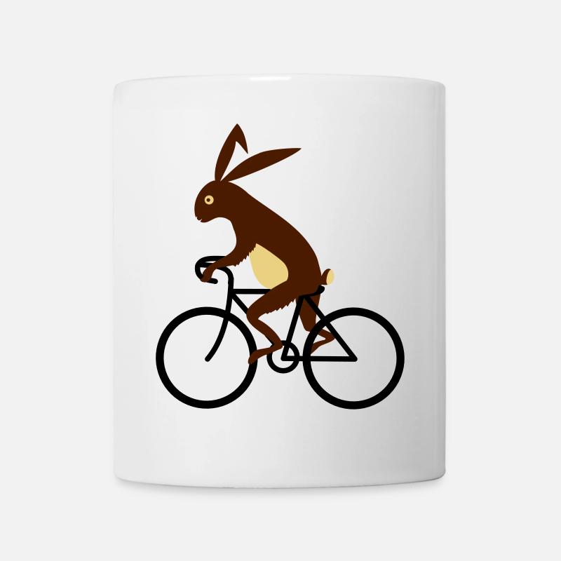 lièvre - Mug blanc - blanc