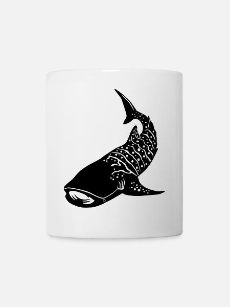 Requin-baleine 2 - Mug blanc - blanc