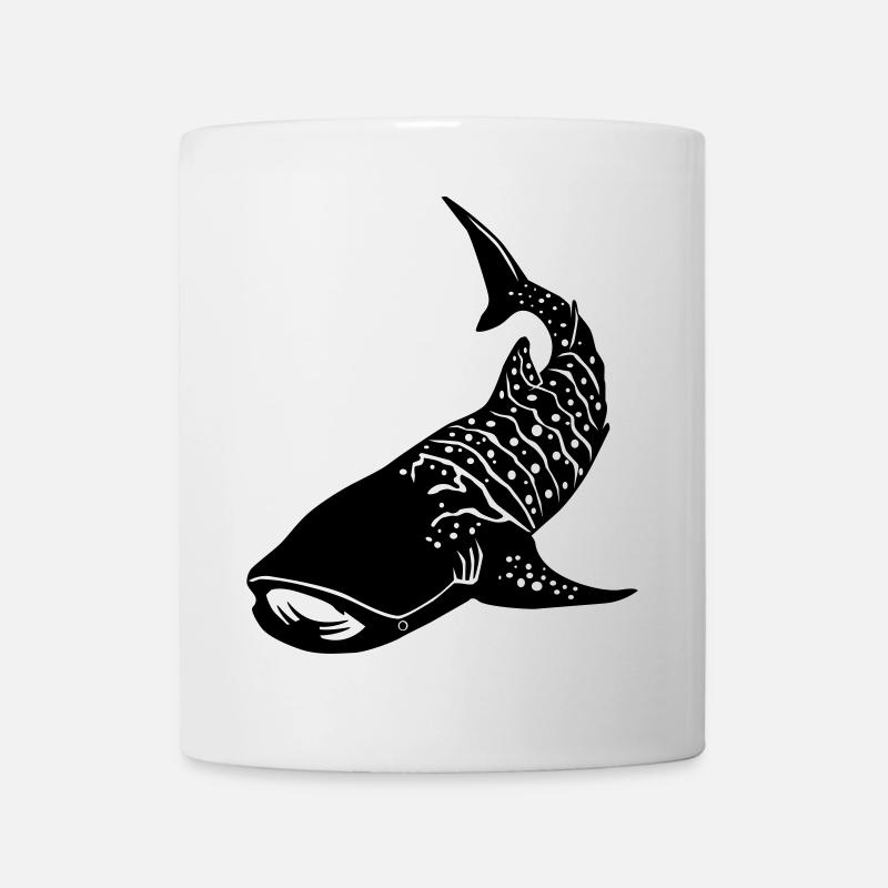 Requin-baleine 2 - Mug blanc - blanc