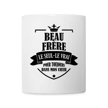 Belle Beau-Frère / Belle-Sœur / Beau Frere / Belle - Mug blanc - blanc - Devant