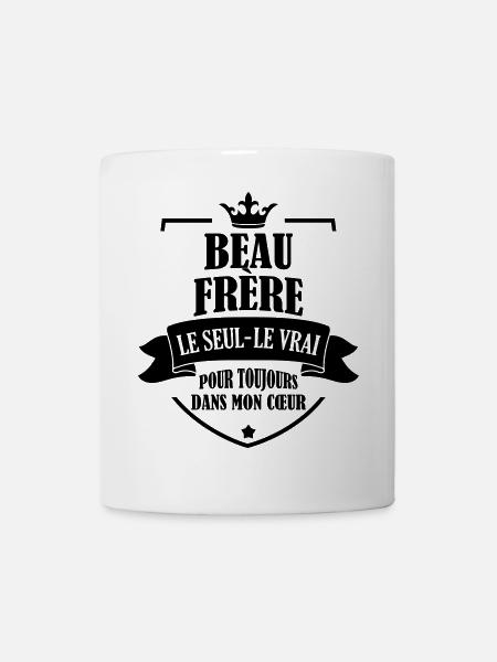 Belle Beau-Frère / Belle-Sœur / Beau Frere / Belle - Mug blanc - blanc