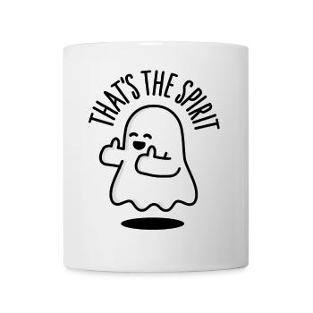 That's the spirit fantôme pouces vers le haut - Mug blanc - blanc - Devant