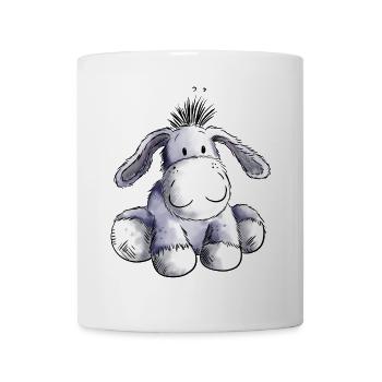 Süßes Esel Baby I Kinder Geschenk - Tasse - Weiß - Vorne