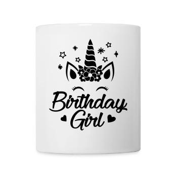 idée cadeau licorne anniversaire de fille licorne - Mug blanc - blanc - Devant