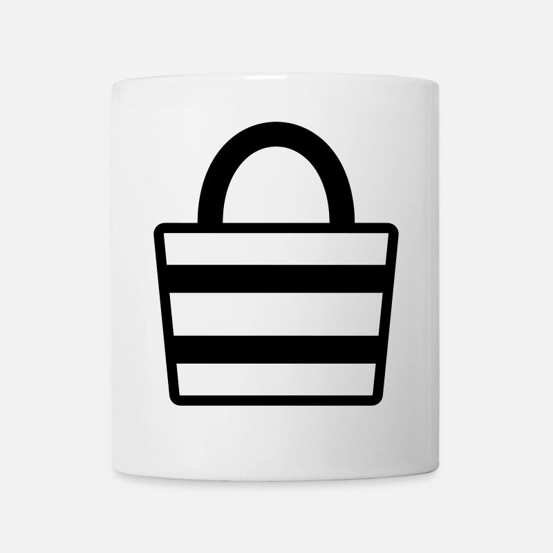 Sac à provisions - Mug blanc - blanc