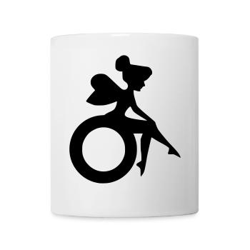 Image of fairy in a wheelchair # - Mug - white - Front