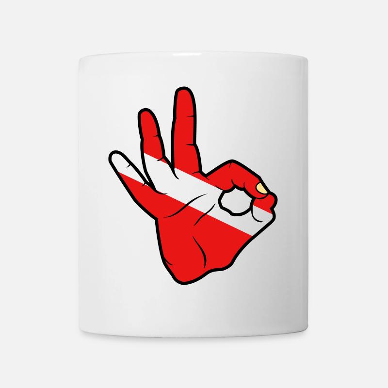 Ok Scuba Diving - Mug - white