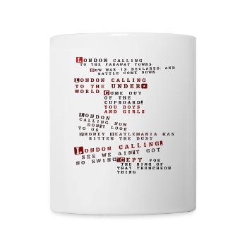 clash london calling - Mug - white - Front