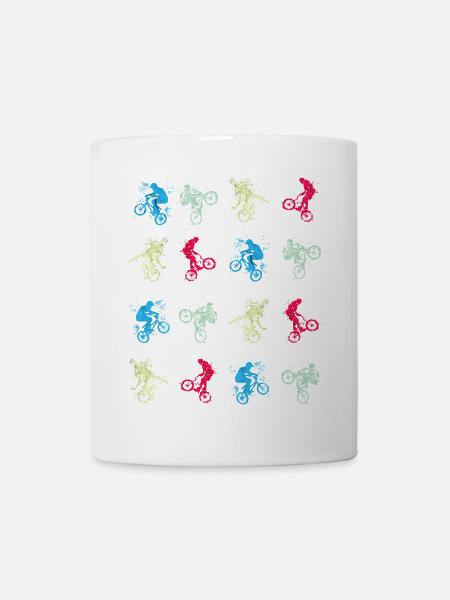 BMX / Bmx / bmx / idée cadeau / anniversaire - Mug blanc - blanc