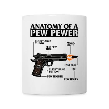 Graphique d’armes à feu - Mug blanc - blanc - Devant